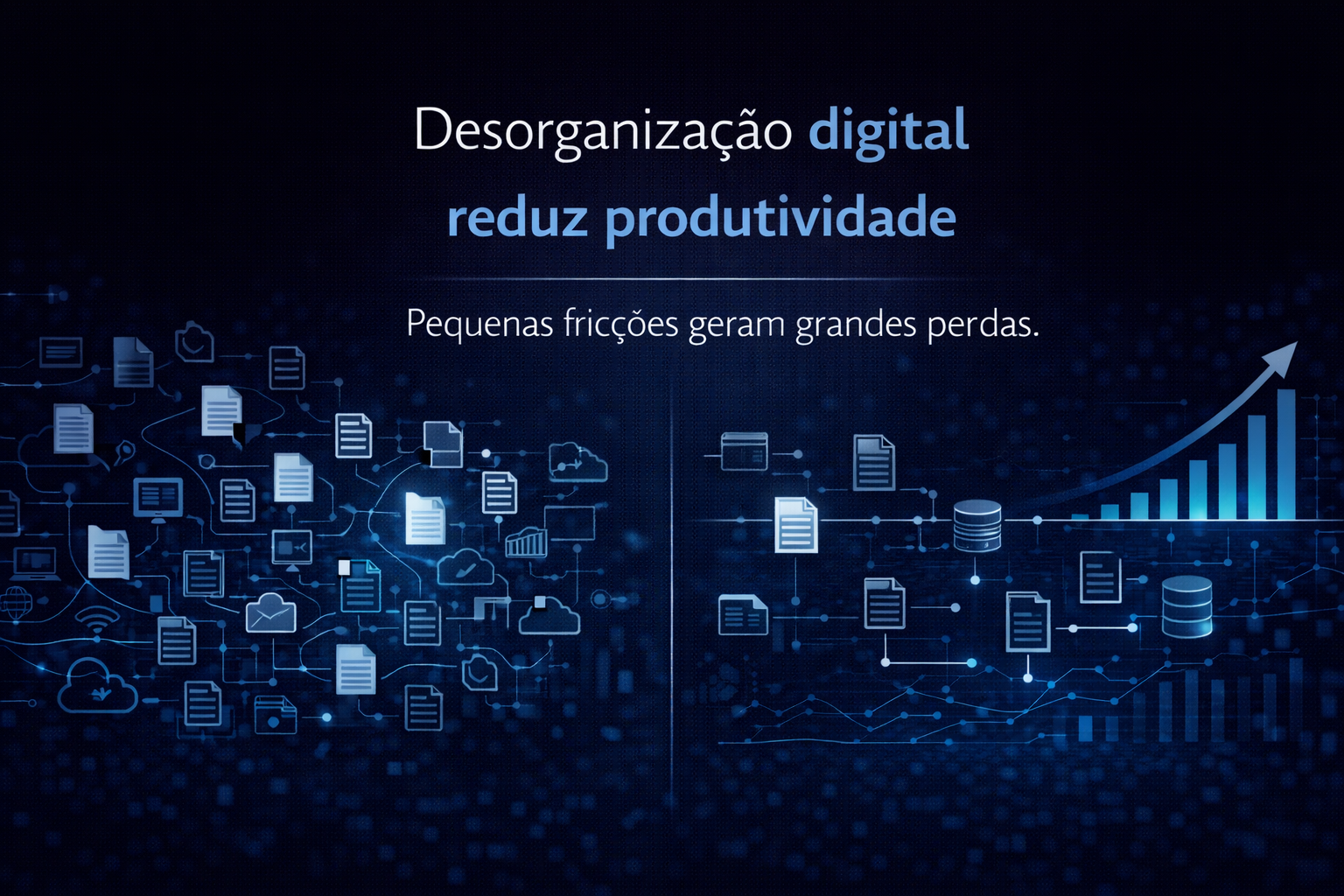 Leia mais sobre o artigo Como a desorganização digital afeta a produtividade da sua equipe
