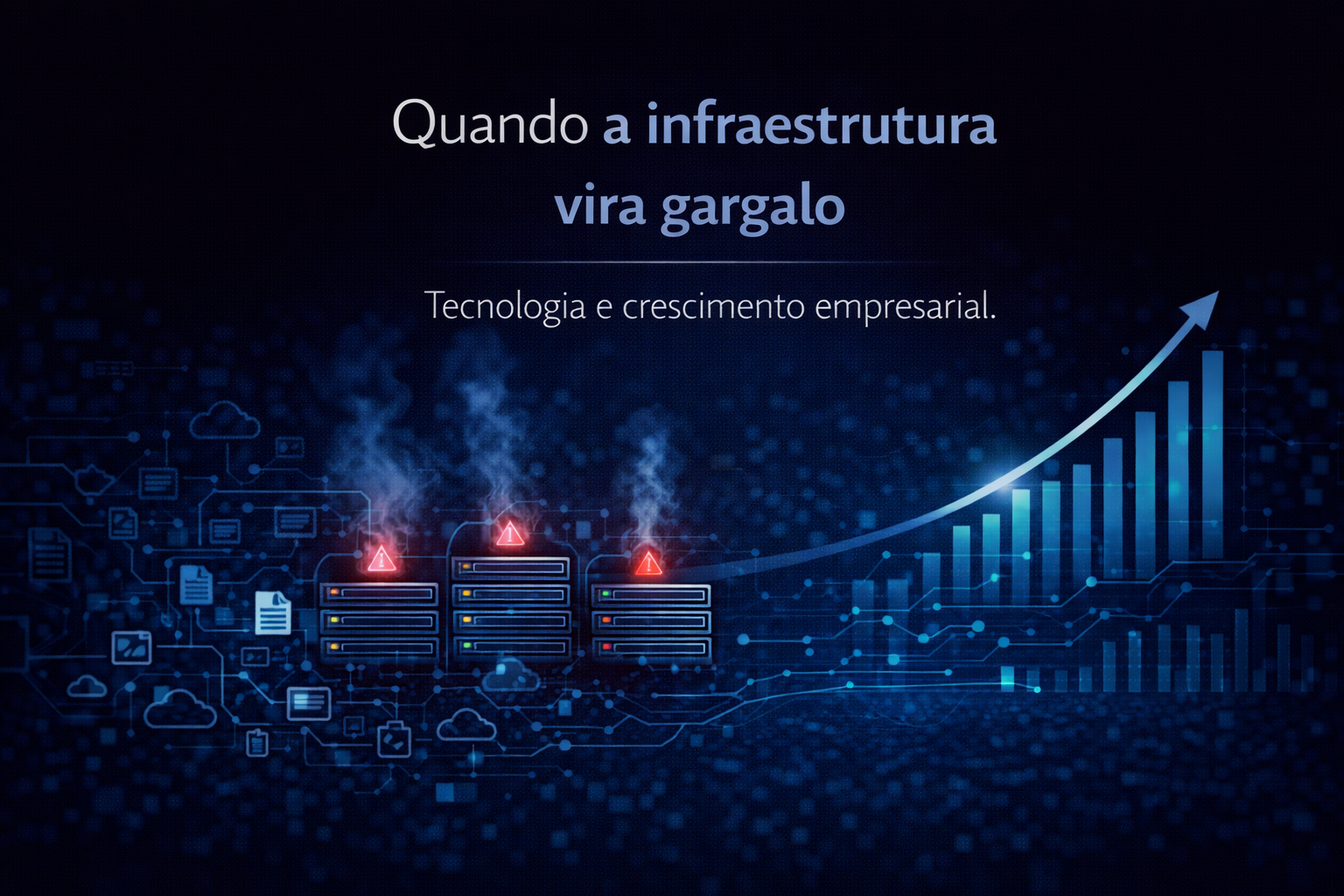 Leia mais sobre o artigo Tecnologia e crescimento empresarial: quando a infraestrutura vira gargalo