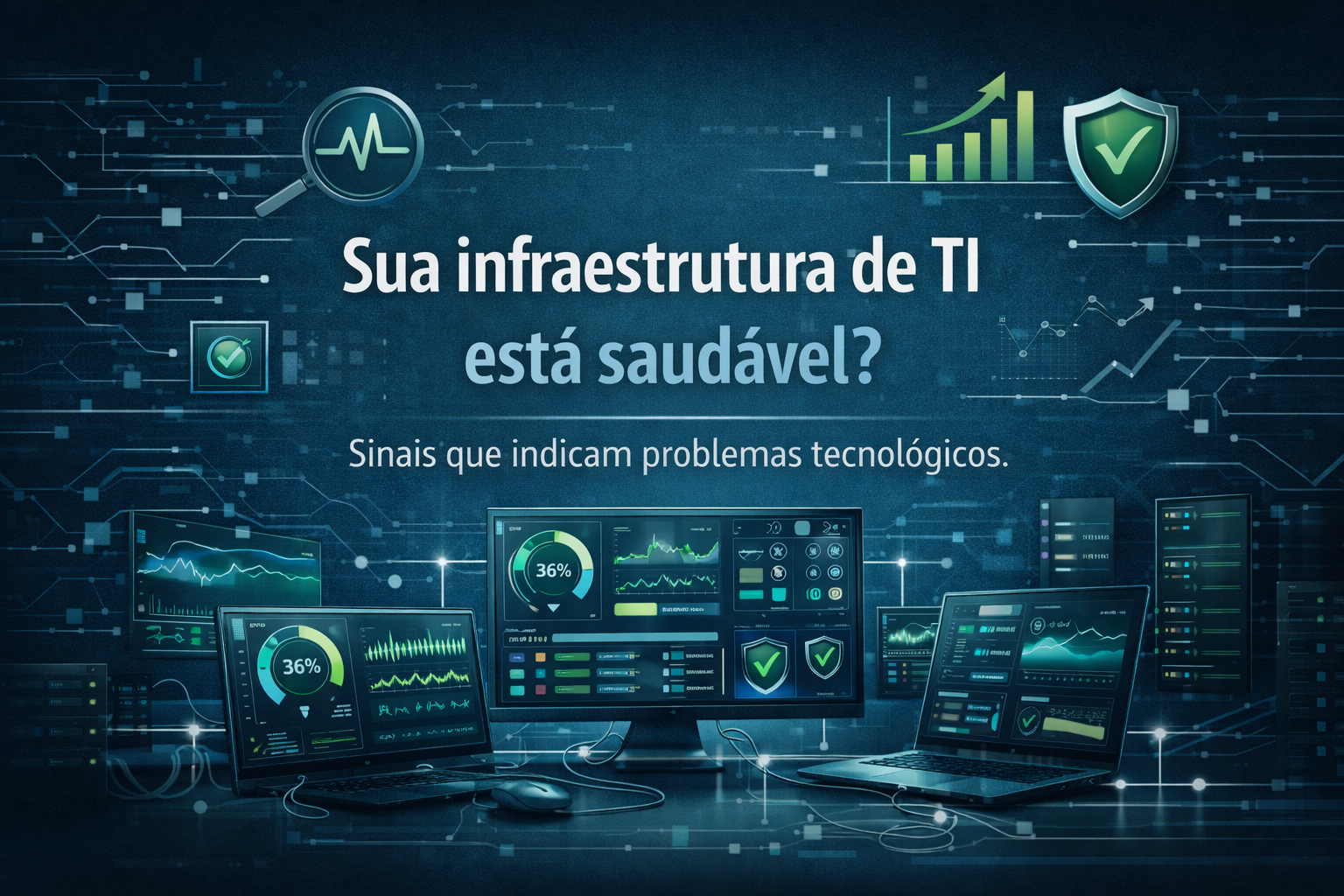 Leia mais sobre o artigo Como saber se a infraestrutura de TI da sua empresa está saudável