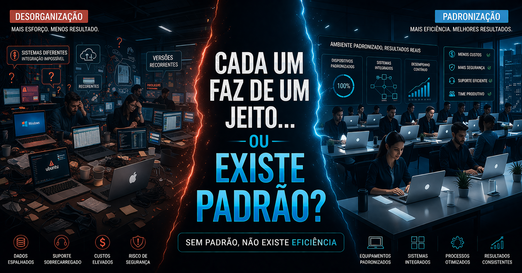 Leia mais sobre o artigo Como criar padrões de uso de tecnologia dentro da empresa (e por que isso importa)