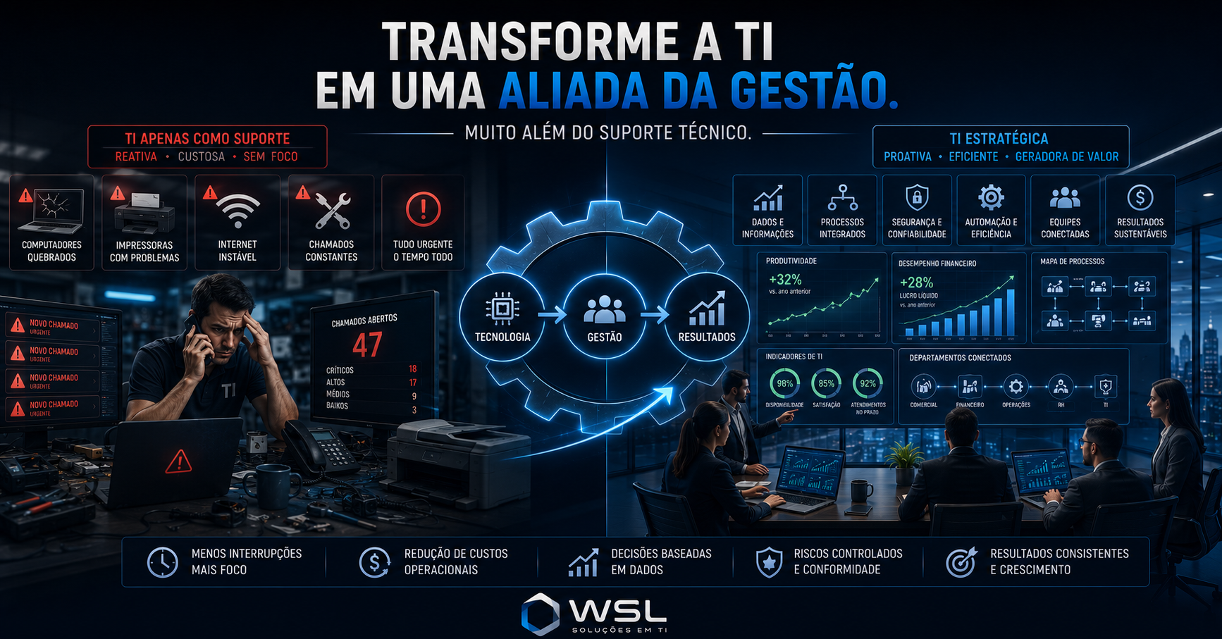 Leia mais sobre o artigo Como transformar a TI em uma aliada da gestão, e não apenas do suporte