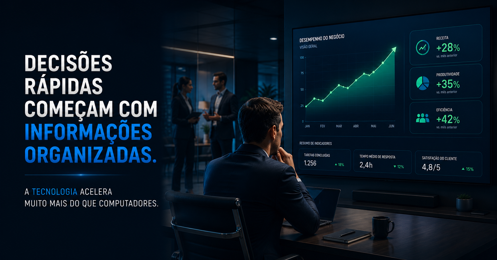 Leia mais sobre o artigo Como a tecnologia influencia a velocidade das decisões dentro da empresa