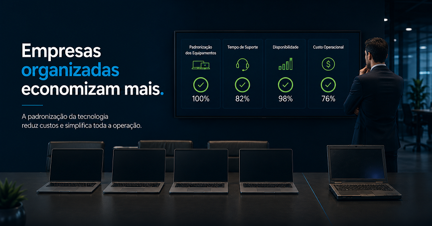 Leia mais sobre o artigo Padronização tecnológica: por que empresas organizadas economizam mais?