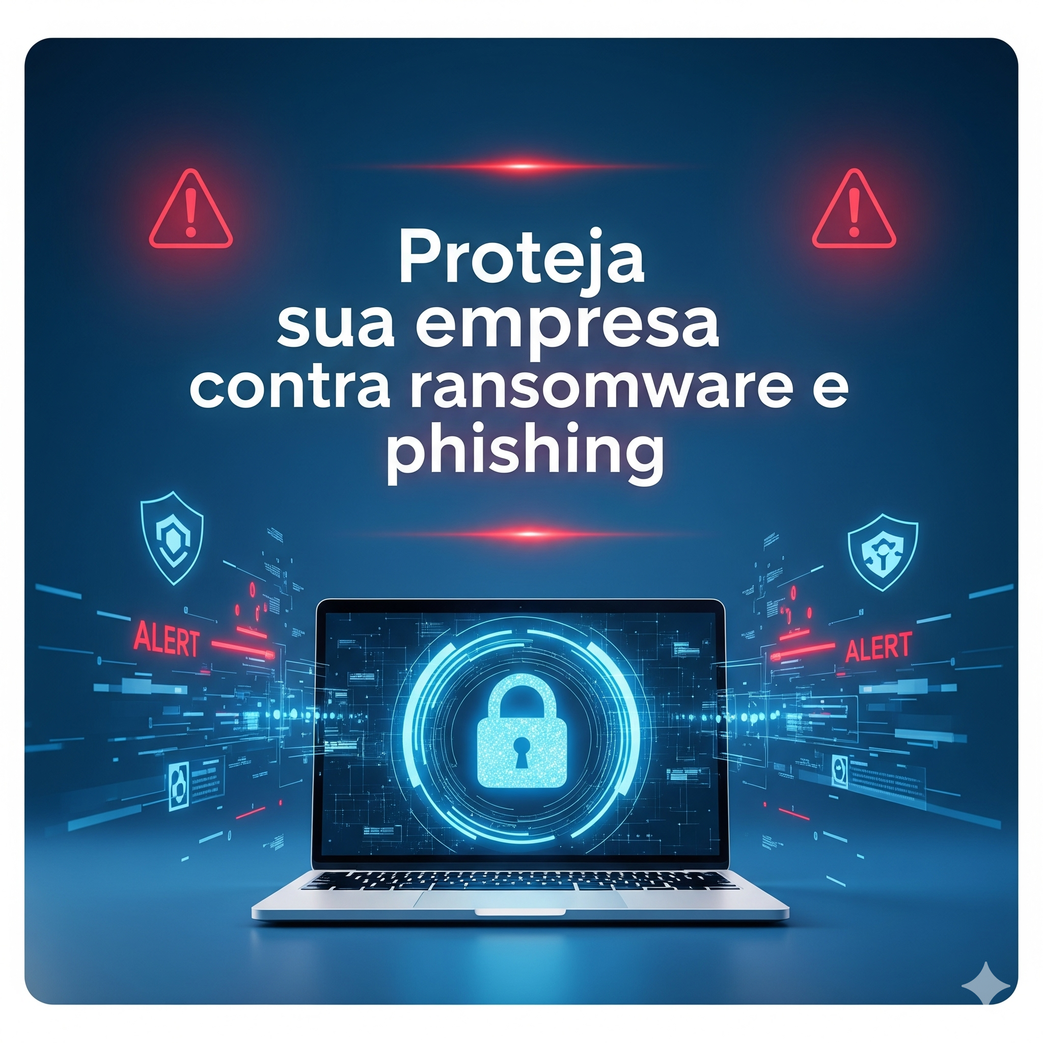 Leia mais sobre o artigo Cibersegurança para PMEs: como proteger notebooks contra ransomware e phishing