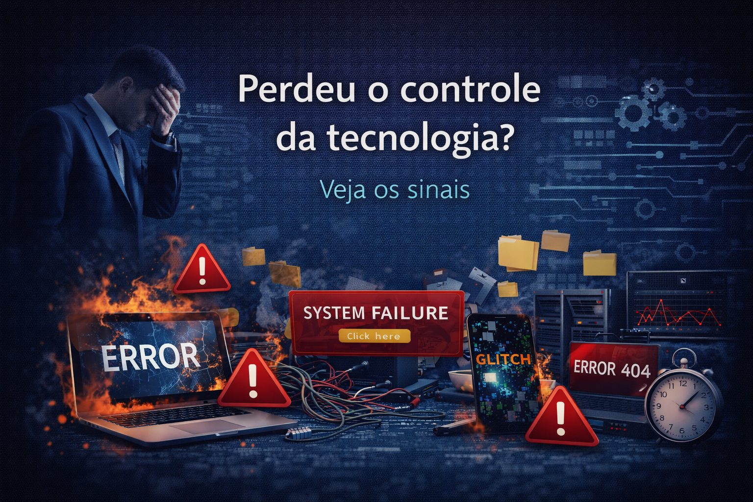 Leia mais sobre o artigo 5 sinais de que sua empresa perdeu o controle da tecnologia