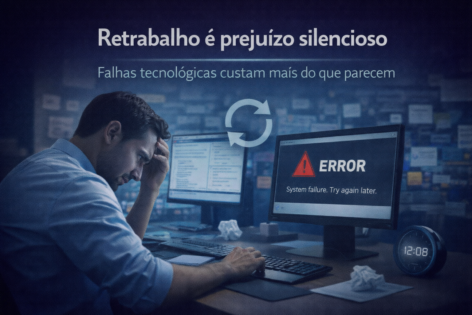 Leia mais sobre o artigo Como evitar retrabalho causado por falhas tecnológicas