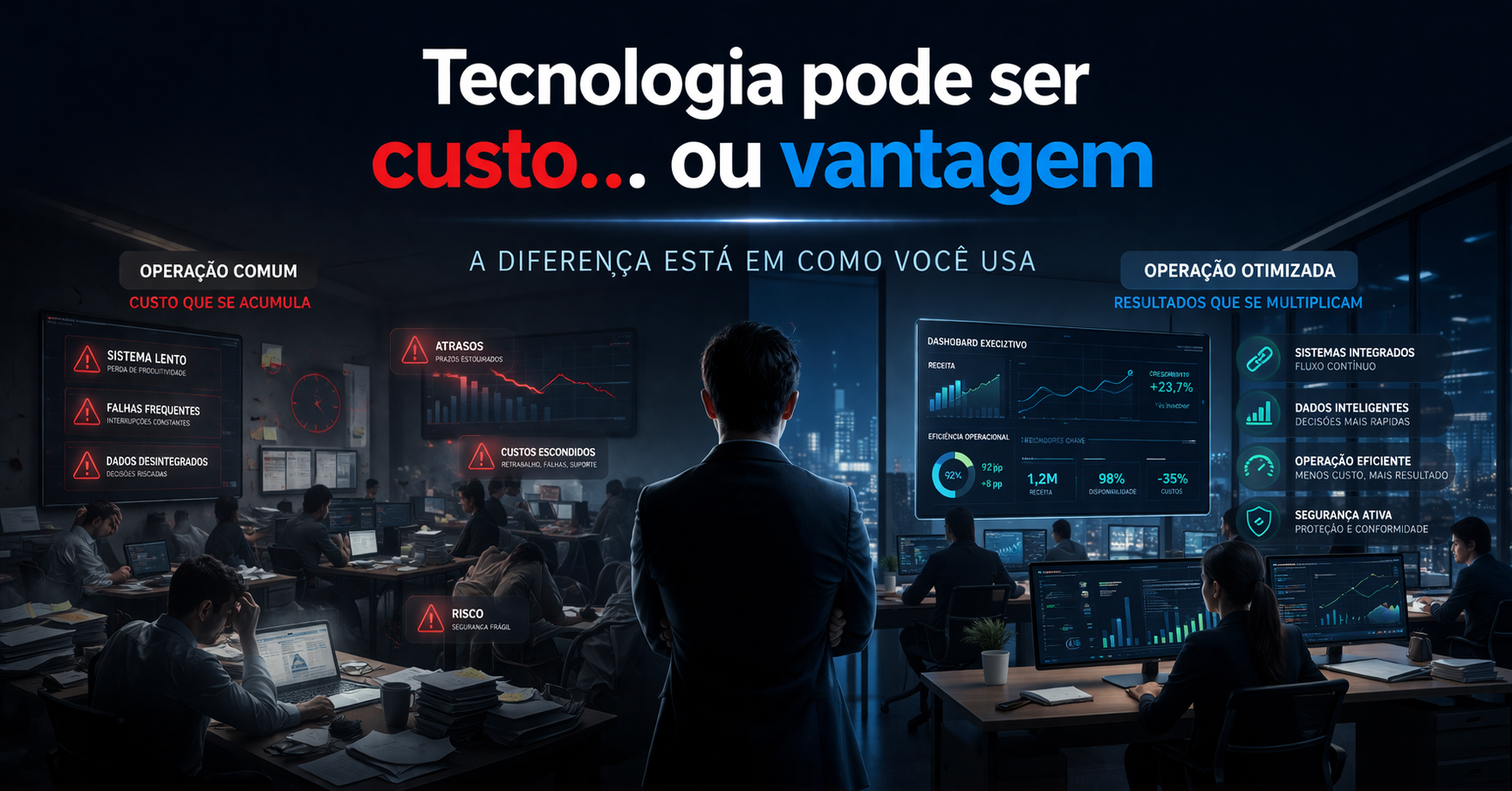 Leia mais sobre o artigo Como a tecnologia pode se tornar uma vantagem competitiva na sua empresa