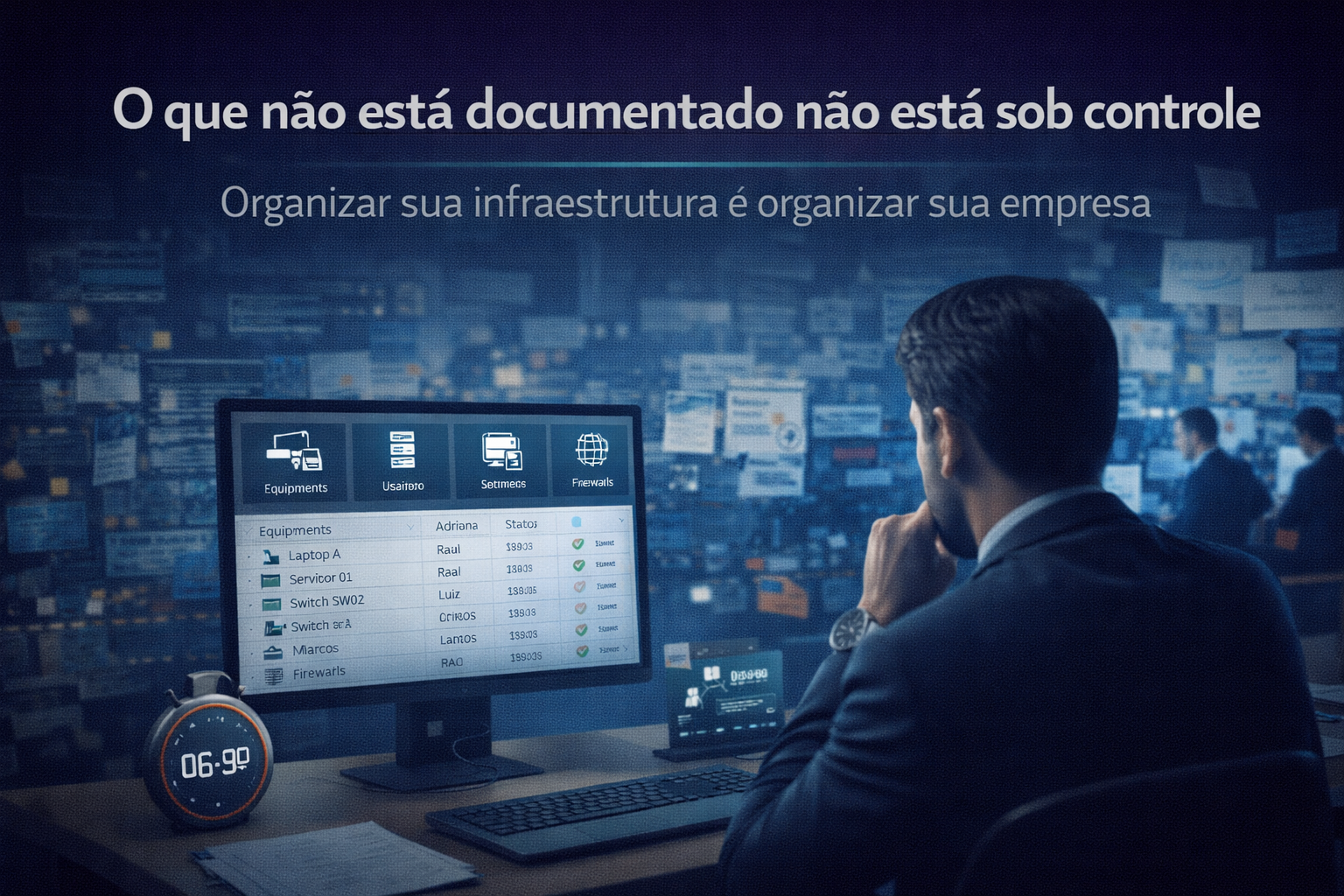 Leia mais sobre o artigo Como documentar a infraestrutura de TI da sua empresa