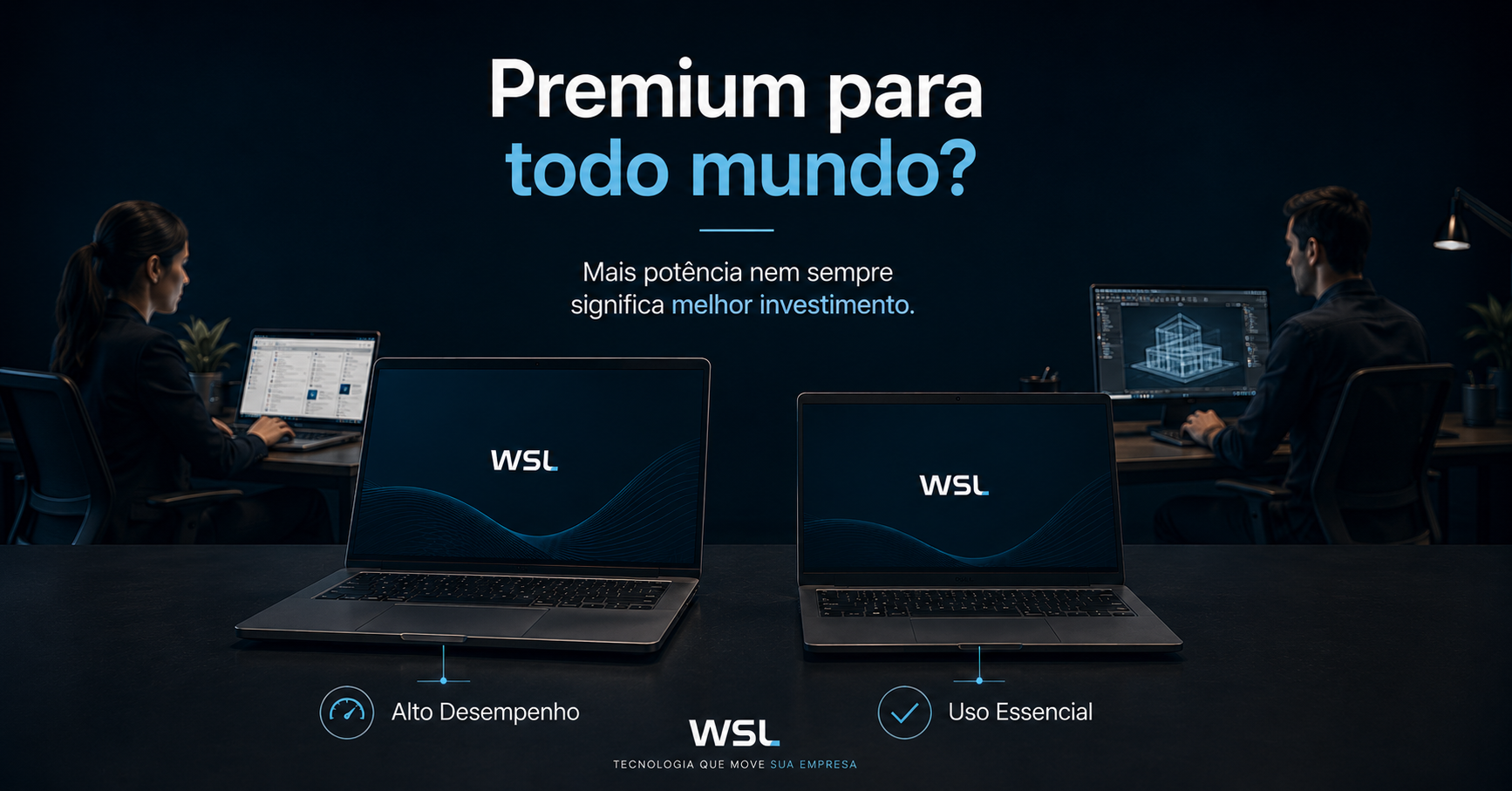 Leia mais sobre o artigo Notebooks premium para todo mundo? Talvez sua empresa esteja investindo errado