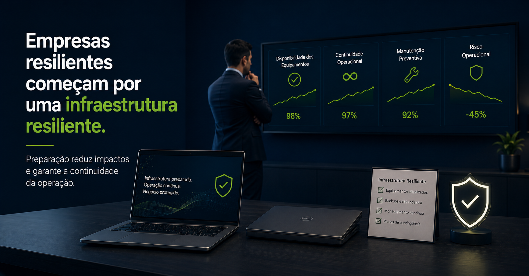 Leia mais sobre o artigo Empresas resilientes começam por uma infraestrutura resiliente