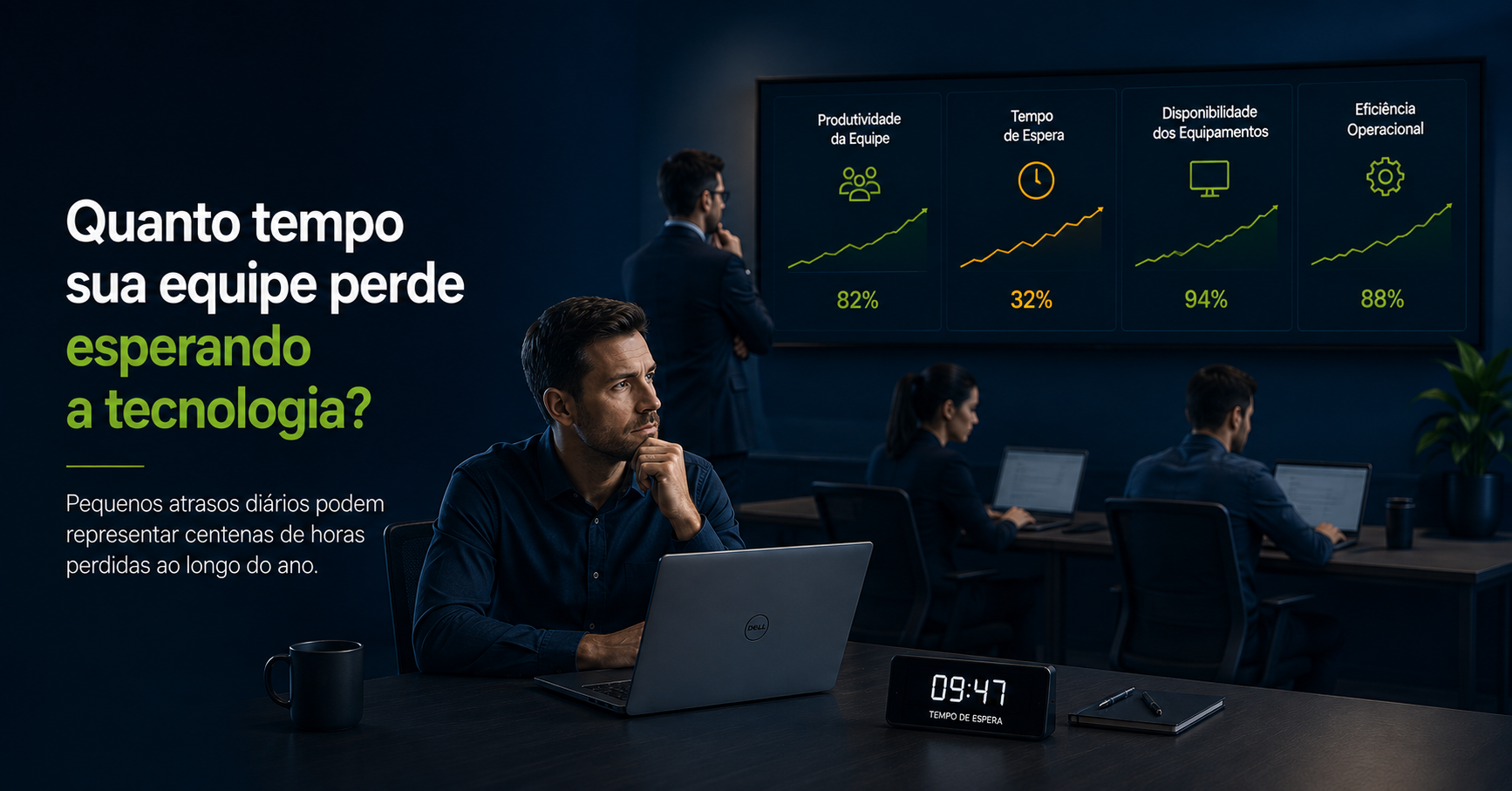 Leia mais sobre o artigo Quanto tempo sua equipe perde esperando a tecnologia acompanhar o ritmo do trabalho?